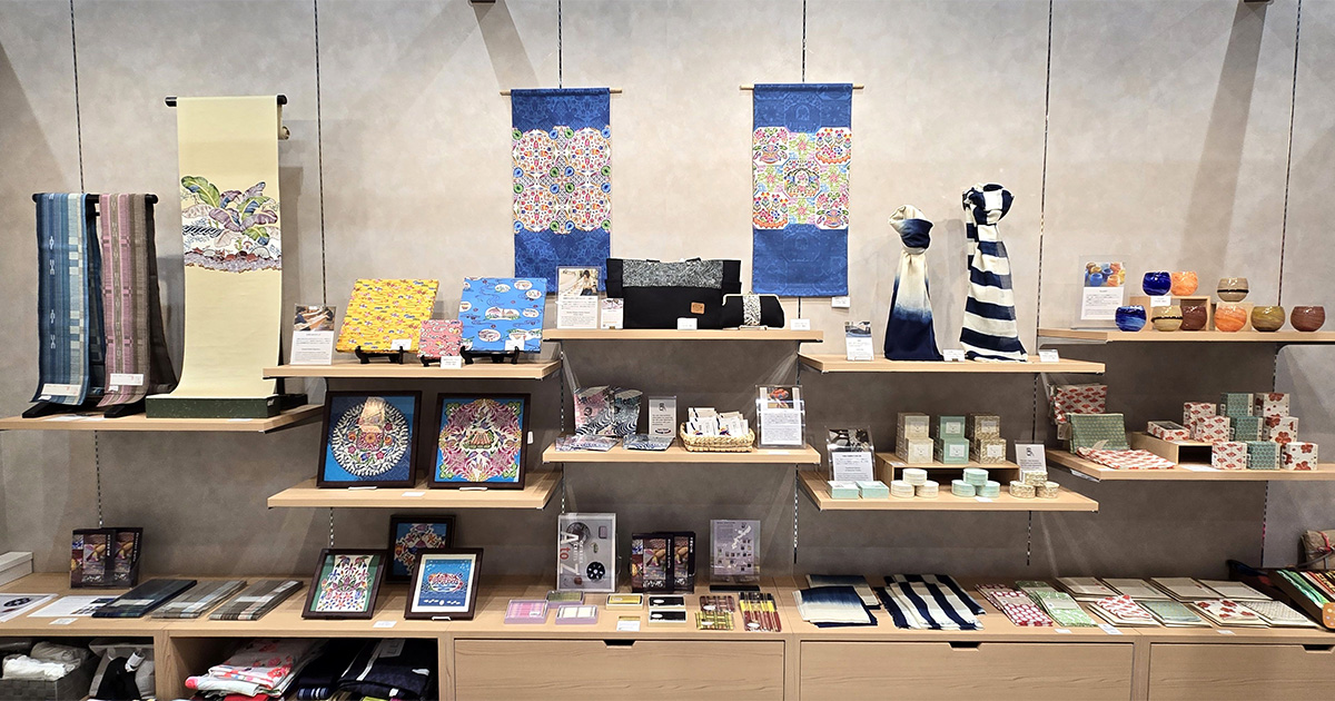 きもの文化ステーション（羽田空港第3ターミナル）にて「沖縄展」開催中！