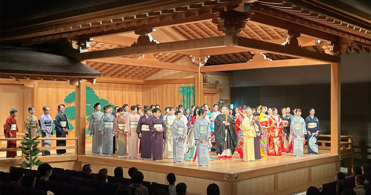 「女性文化大学」in 新潟能楽堂 開講！