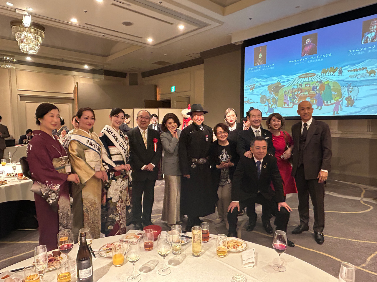 一般社団法人アジアみらい文化交流協会 設立1周年記念パーティー参加 