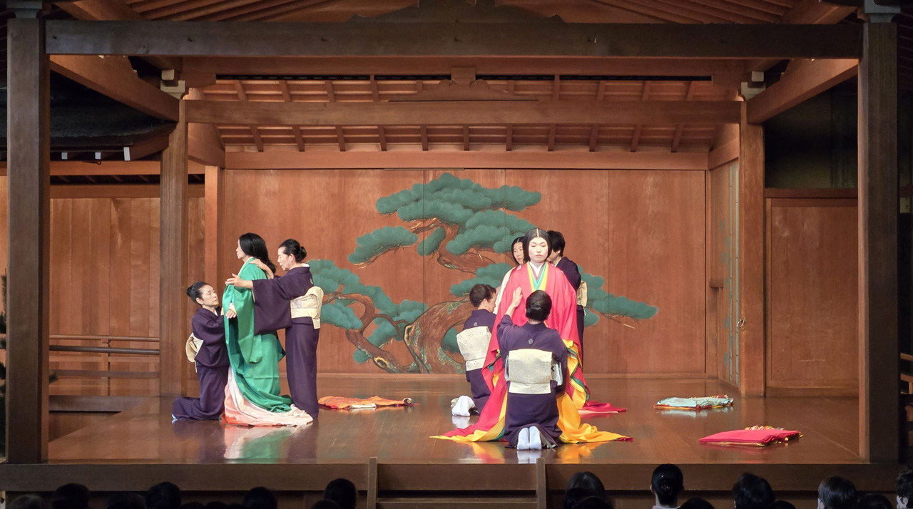 令和7年2月梅若能楽学院会館にて開催の女性文化講座