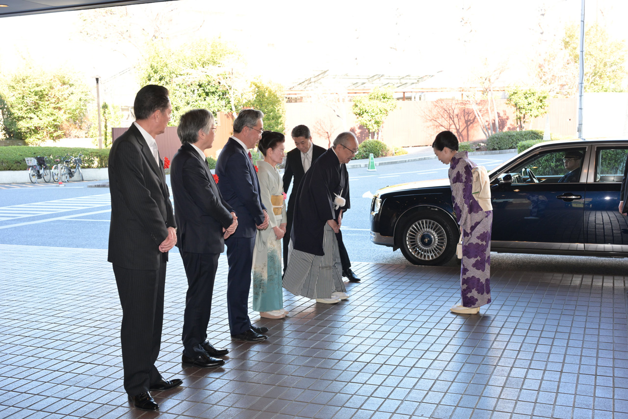 彬子女王殿下御奉迎