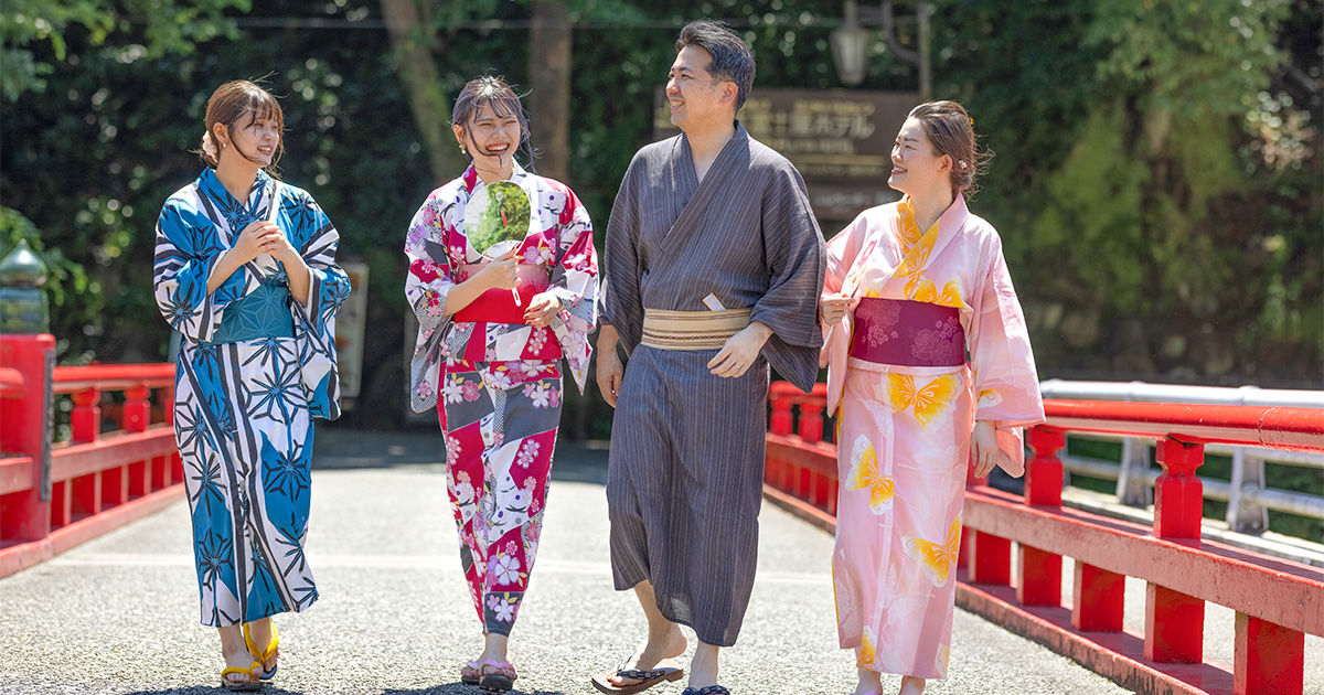 「ゆかた」で箱根へGO ～盆踊りと街歩き～ 開催！